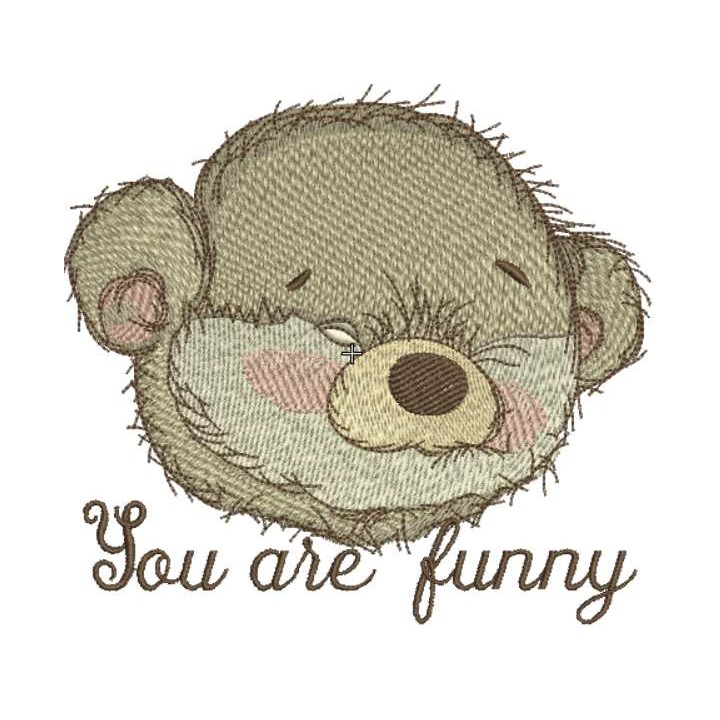 You are funny embroidery design - Embroidery Design