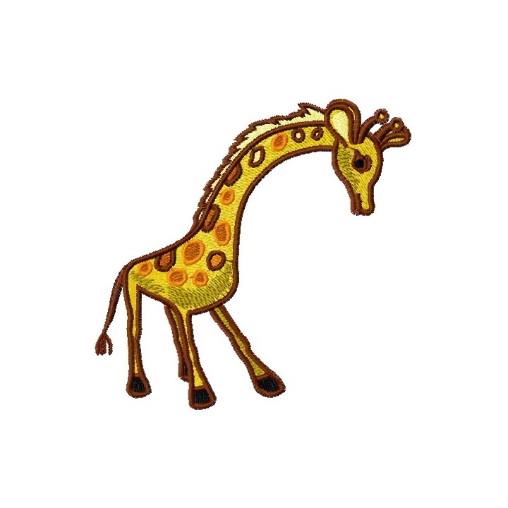 Giraffe embroidery design - Embroidery Design