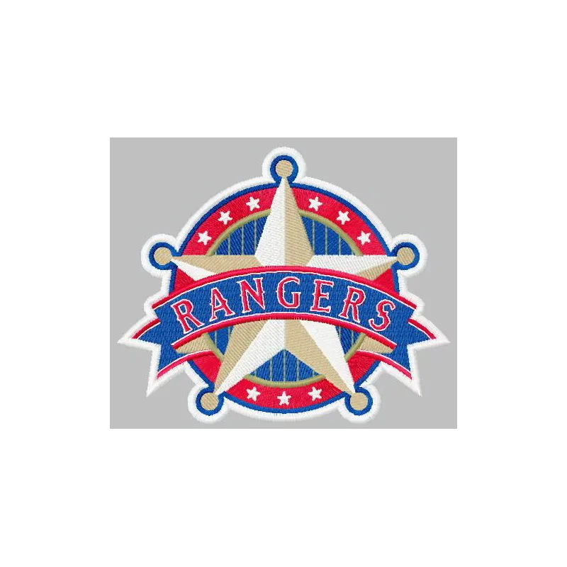 Texas Rangers alternative logo embroidery design preview showcasing a unique stitched motif for sports enthusiasts.