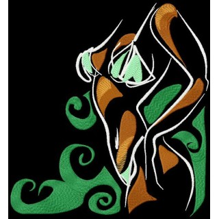 Bad girl embroidery design - Embroidery Design