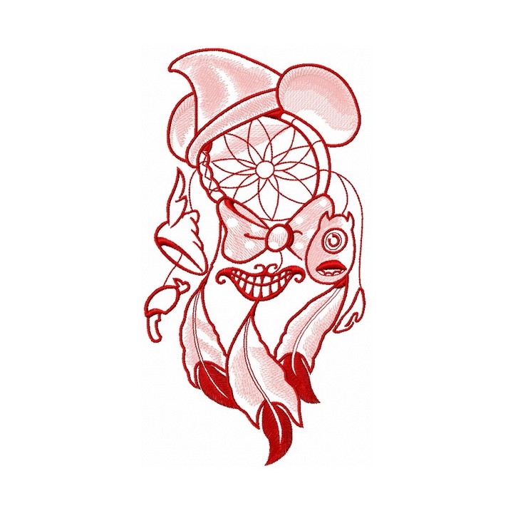 Disney dreamcatcher 2 embroidery design - Embroidery Design
