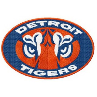 Detroit tigers alternative logo embroidery design - Embroidery Design