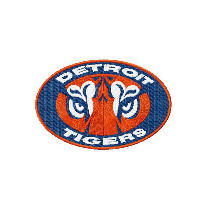 Detroit tigers alternative logo embroidery design - Embroidery Design