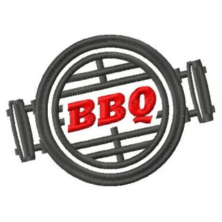 BBQ embroidery design - Embroidery Design