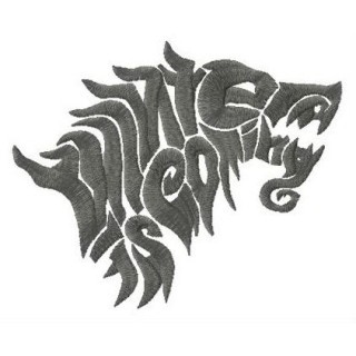 Game of Thrones logo embroidery design - Embroidery Design