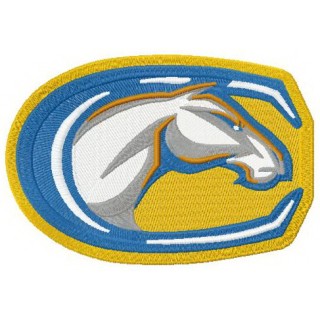 UC Davis Aggies logo embroidery design - Embroidery Design