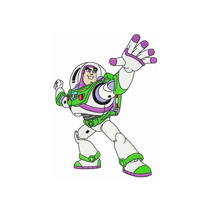 Incredible Buzz embroidery design - Embroidery Design