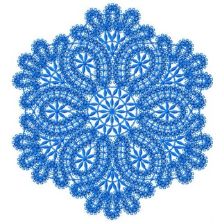 Round lace element 2 embroidery design - Embroidery Design