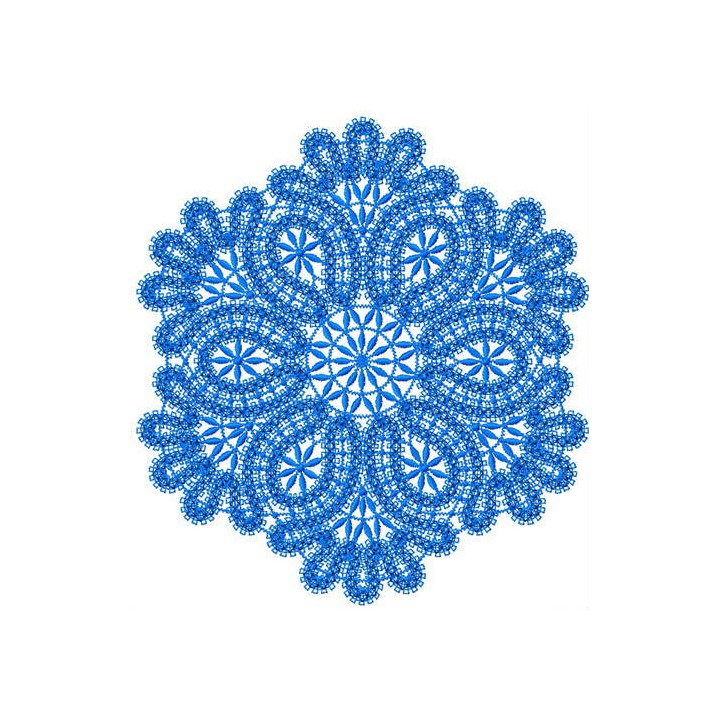 Round lace element 2 embroidery design - Embroidery Design