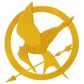 Hunger games logo embroidery design - Embroidery Design