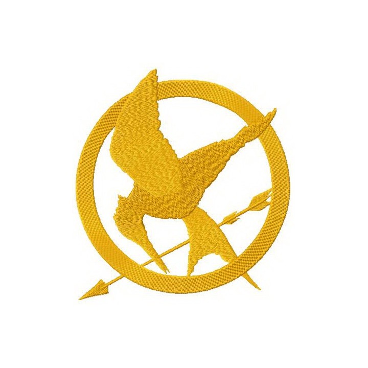 Hunger games logo embroidery design - Embroidery Design