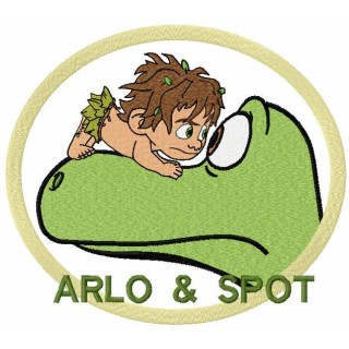 Arlo and Spot 3 embroidery design - Embroidery Design
