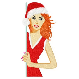 Santa's new look 2 embroidery design - Embroidery Design