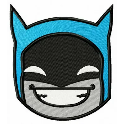 Batman triumphs embroidery design showcasing a bold and dynamic superhero motif for creative stitching projects.