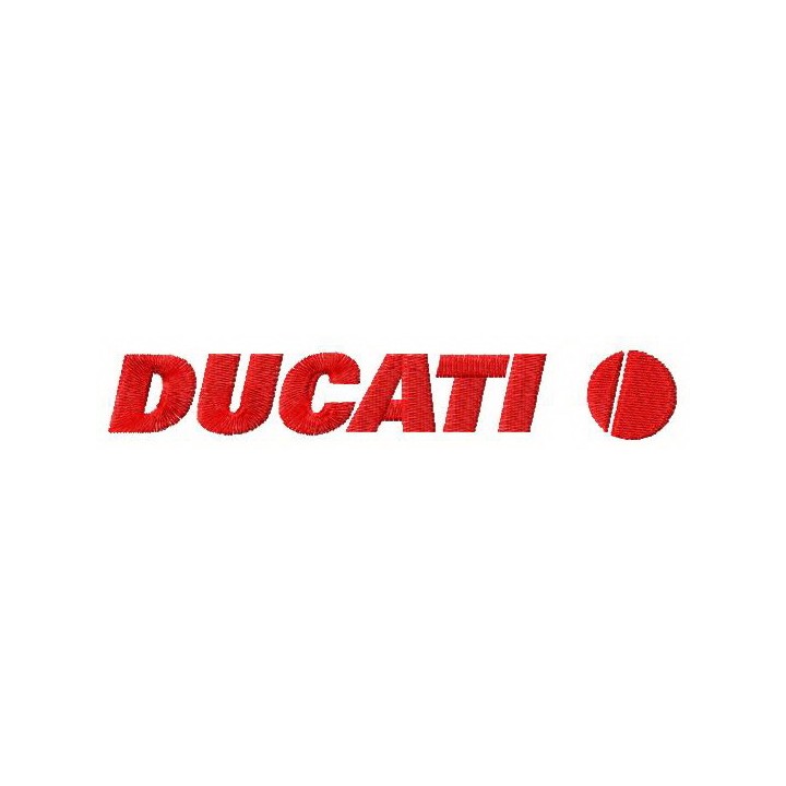 Ducati logo embroidery design - Embroidery Design