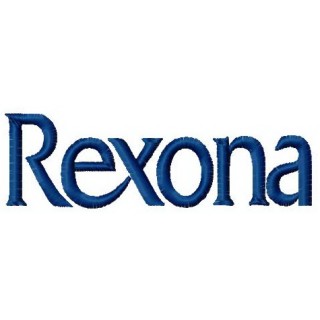 Rexona logo embroidery design - Embroidery Design
