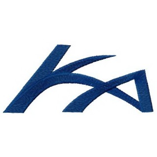 Ford Ka logo embroidery design - Embroidery Design