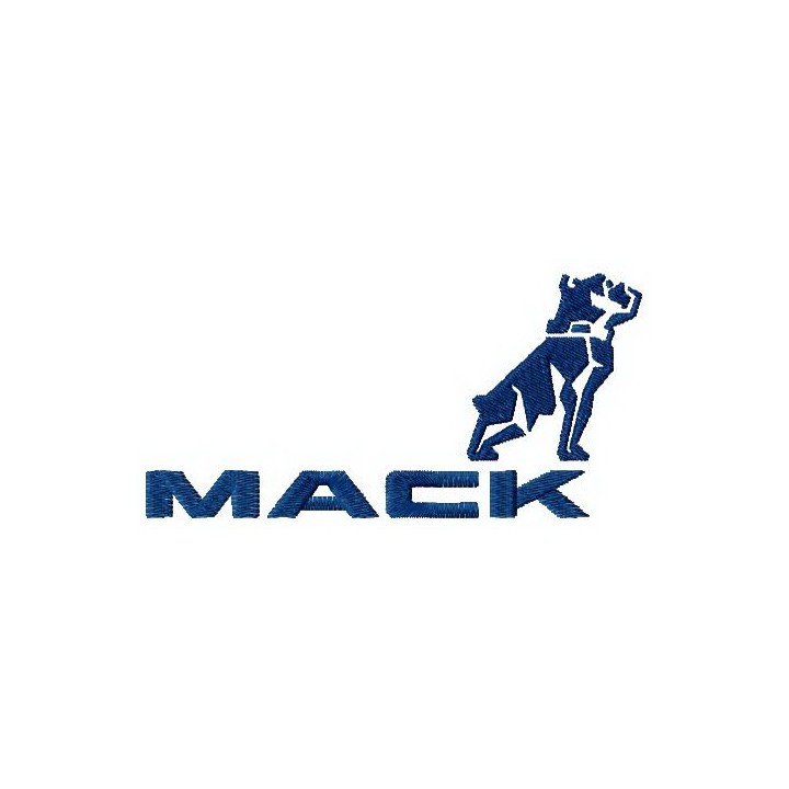 Mack trucks logo embroidery design - Embroidery Design
