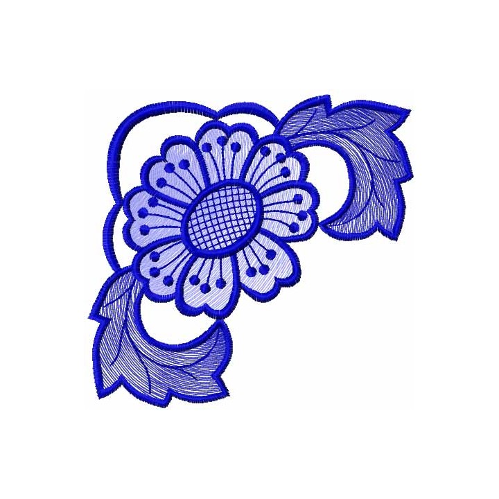 Lace flower 30 embroidery design - Embroidery Design
