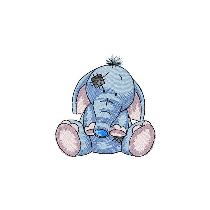 My cute elephant embroidery design - Embroidery Design