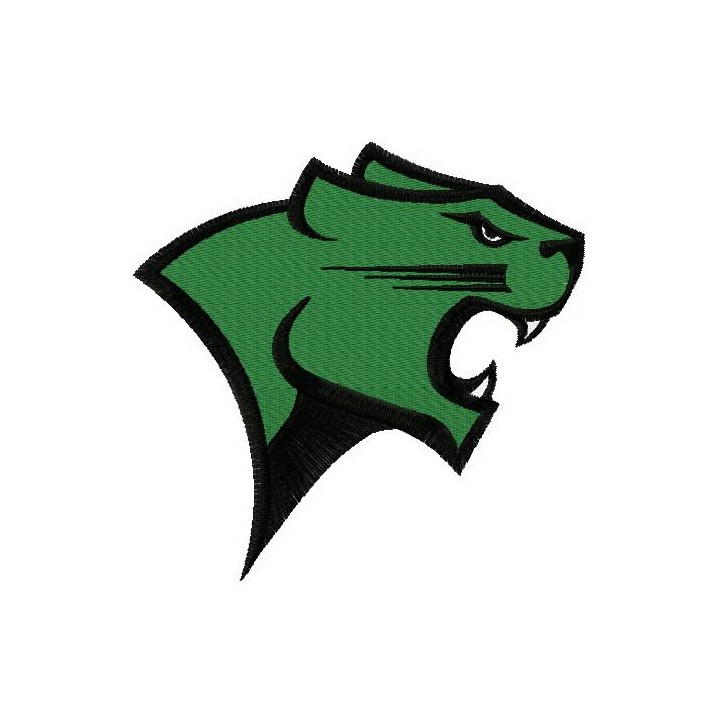 Chicago State Cougars logo embroidery design - Embroidery Design