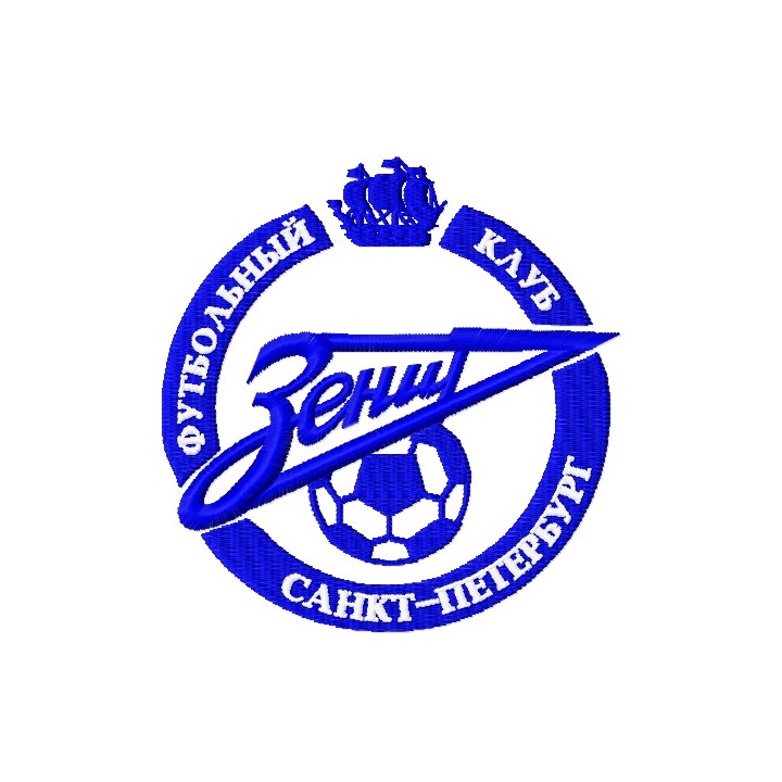 Zenit FC logo embroidery design - Embroidery Design