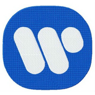 Warner Music Group Logo embroidery design - Embroidery Design