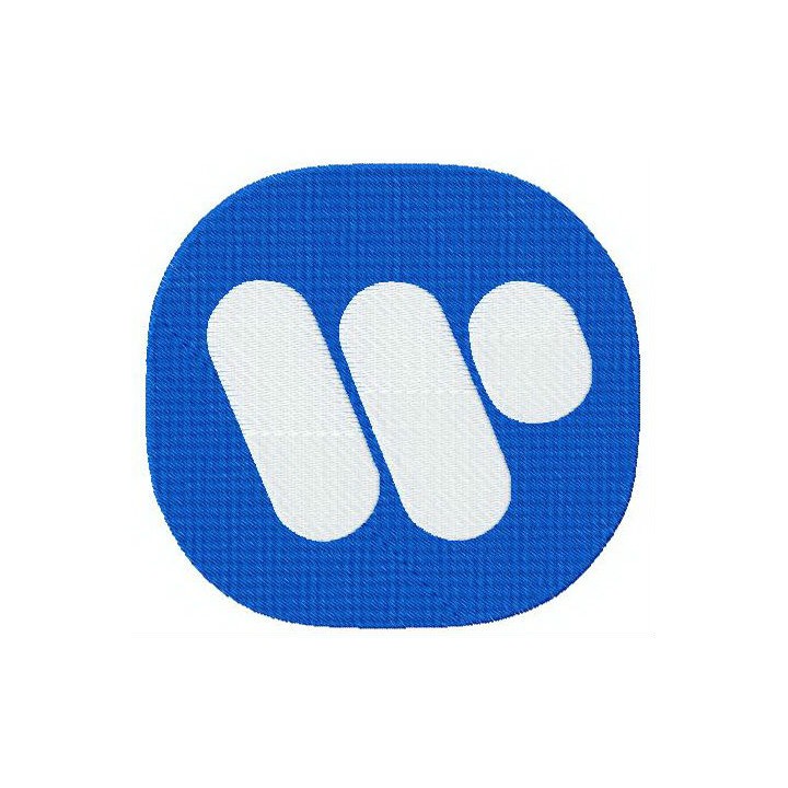Warner Music Group Logo embroidery design - Embroidery Design