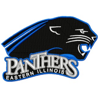 Eastern Illinois Panthers Primary logo embroidery design - Embroidery Design