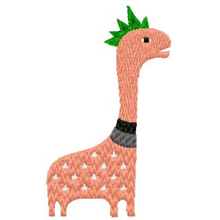 Cute Dino embroidery design - Embroidery Design