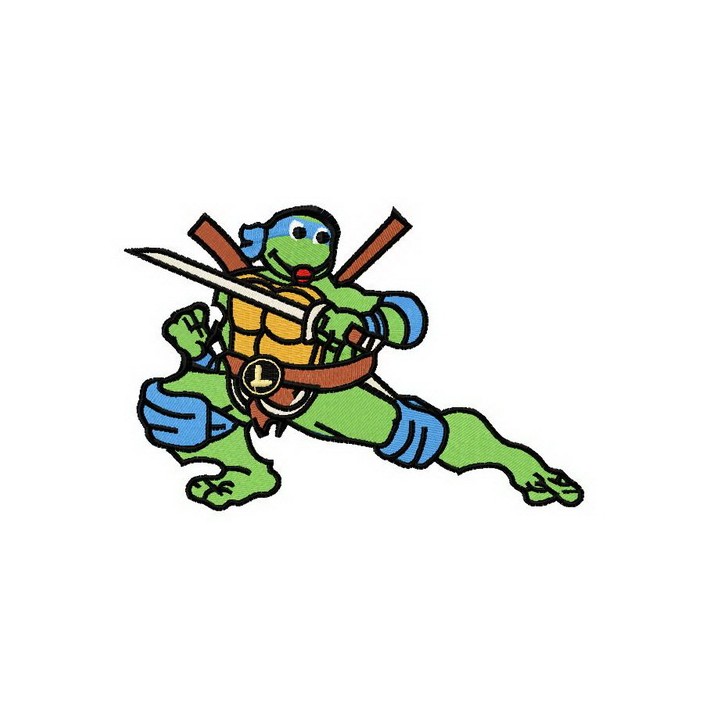 Leonardo 5 embroidery design - Embroidery Design