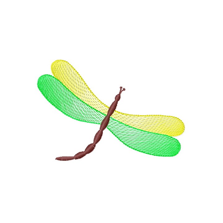 Dragonfly embroidery design - Embroidery Design