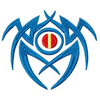 Tribal bug embroidery design - Embroidery Design