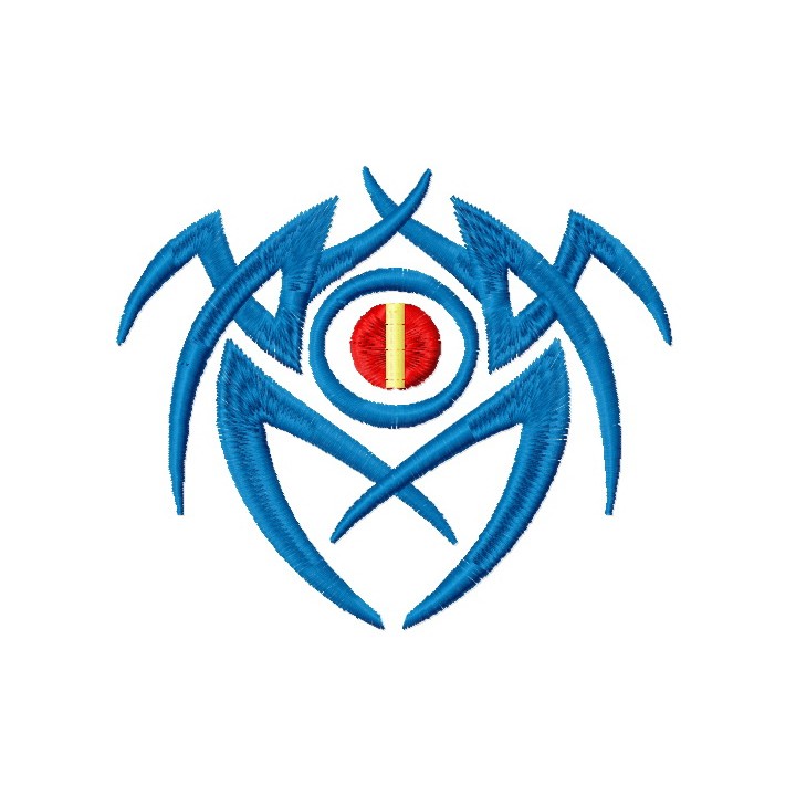 Tribal bug embroidery design - Embroidery Design