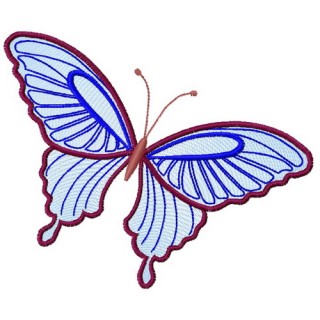 Butterfly 18 embroidery design - Embroidery Design