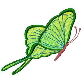 Butterfly 13 embroidery design - Embroidery Design