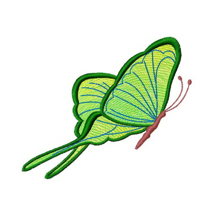 Butterfly 13 embroidery design - Embroidery Design