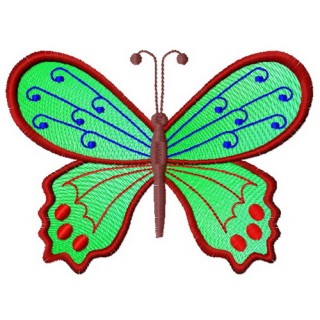 Butterfly 7 embroidery design - Embroidery Design