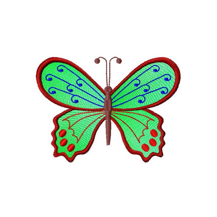 Butterfly 7 embroidery design - Embroidery Design