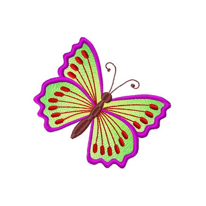 Butterfly 5 embroidery design - Embroidery Design