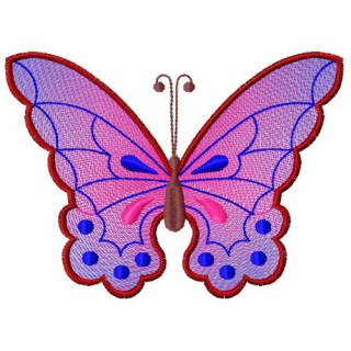 Butterfly 4 embroidery design - Embroidery Design