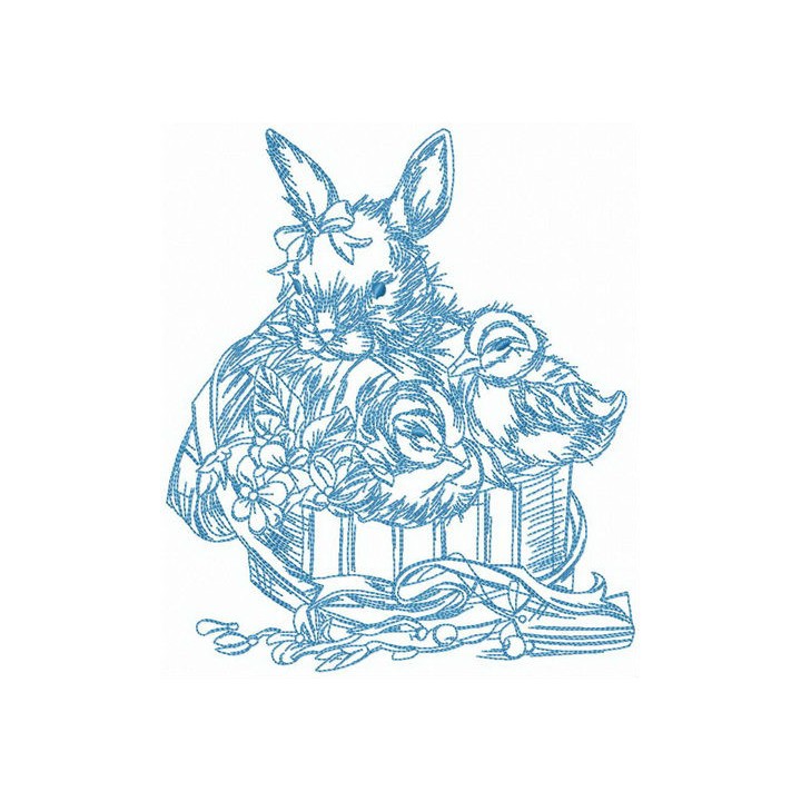 Unexpected gift embroidery design - Embroidery Design