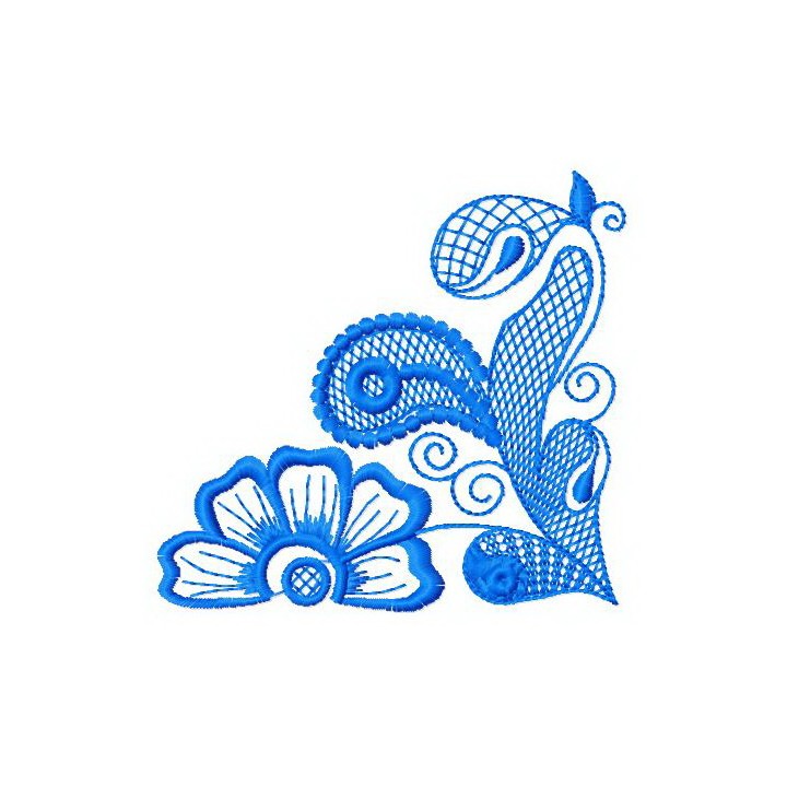 Flower lace 9 embroidery design - Embroidery Design