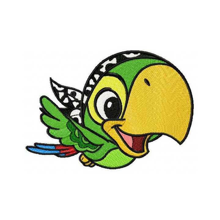 Skully embroidery design - Embroidery Design