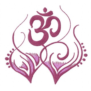 Oriental flower 3 embroidery design - Embroidery Design