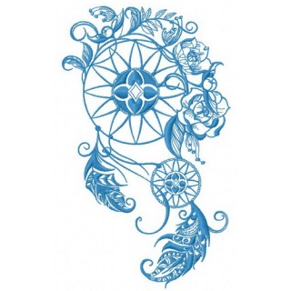 Dreamcatcher 26 embroidery design - Embroidery Design