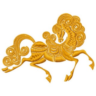 Magnificent horse embroidery design - Embroidery Design
