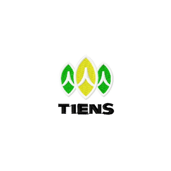Tiens logo embroidery design - Embroidery Design