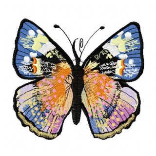Gorgeous butterfly 3 embroidery design - Embroidery Design