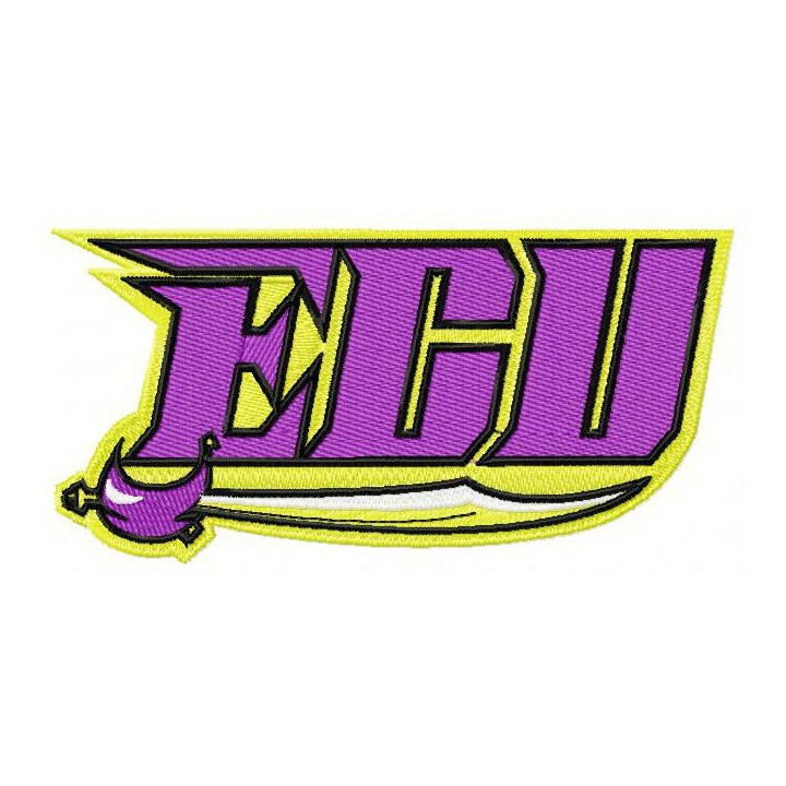 East Carolina Pirates logo 3 embroidery design - Embroidery Design